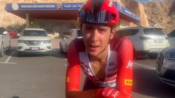 Si chiude con l'ottavo posto nella settima tappa l’Uae Tour di Antonio Tiberi, 21enne laziale della Trek-Segafredo. L'italiano si piazza anche al settimo posto nella classifica generale. Guarda il video dell'intervista del nostro inviato, Ciro Scognamiglio