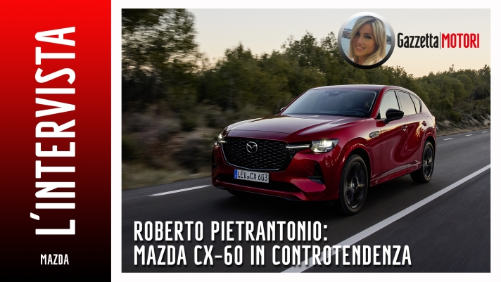 Mazda CX60 - int. Roberto Pietrantonio