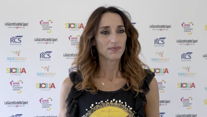 Le parole di Elisa Di Francisca ai SeeSicily Gazzetta Sports Days nel foro italico di Palermo (intervista di Michela Cuppini)