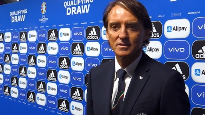 Il ct della Nazionale, Roberto Mancini, in occasione del sorteggio per l'Europeo 2024 parla dei giovani talenti italiani