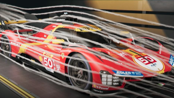 L'aerodinamica intorno alla Ferrari 499P