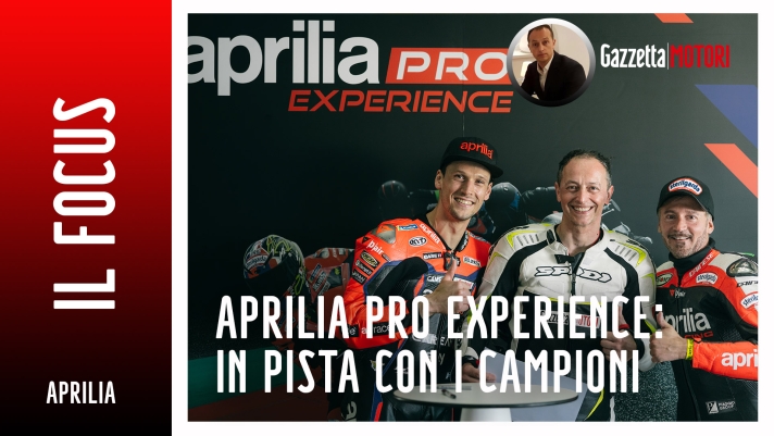 Aprilia Pro Experience in pista con i campioni