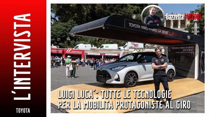 Luigi Luca': tutte le tecnologie per la mobilità protagoniste al Giro