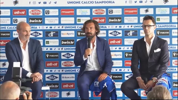 Andrea Pirlo e Fabio Quagliarella hanno condiviso lo spogliatoio in bianconero: l'attaccante resterà alla Samp?