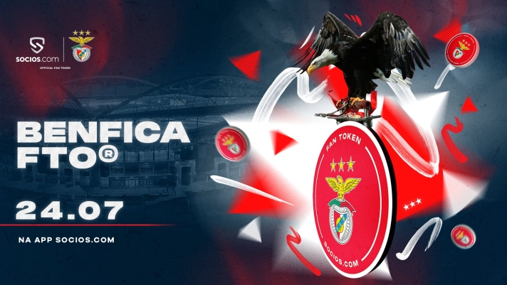 L'annuncio dell'arrivo dei fan token del Benfica