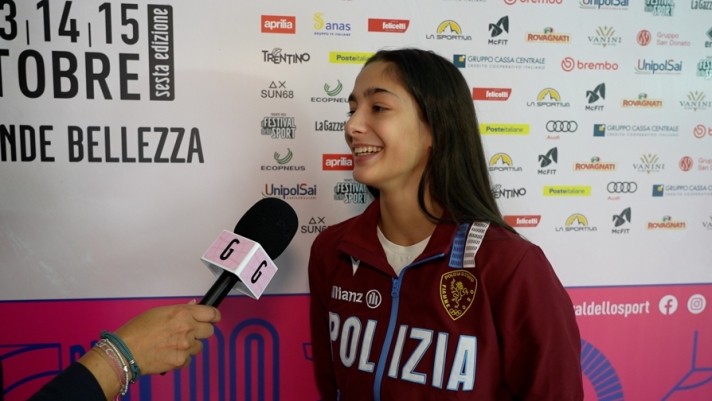 Sofia Raffaeli, campionessa mondiale di ginnastica ritmica al Festival dello Sport e il sogno olimpico (di Federica Cocchi)