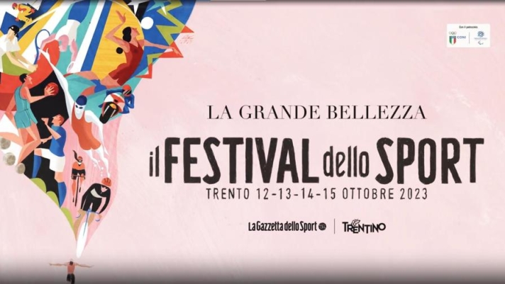 Si è tenuta a Trento dal 12 al 15 ottobre 2023 la sesta edizione del Festival dello Sport, dedicata a "La Grande Bellezza". Da Roberto Baggio a Boris Becker, da Sofia Goggia a Zlatan Ibrahimovic, da Ronaldinho a Andrij Šhevchenko sono stati numerosissimi gli ospiti intervenuti, che hanno mobilitato un gran numero di spettatori in loco e in streaming. Guarda il video con il best of