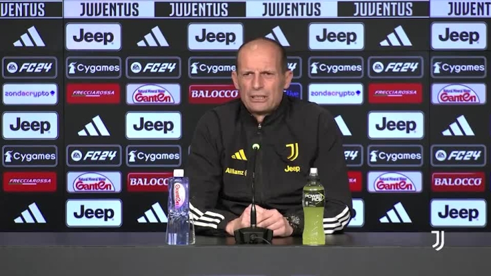 L’allenatore della Juventus continua a vedere i nerazzurri un passo avanti nella lotta per il titolo.