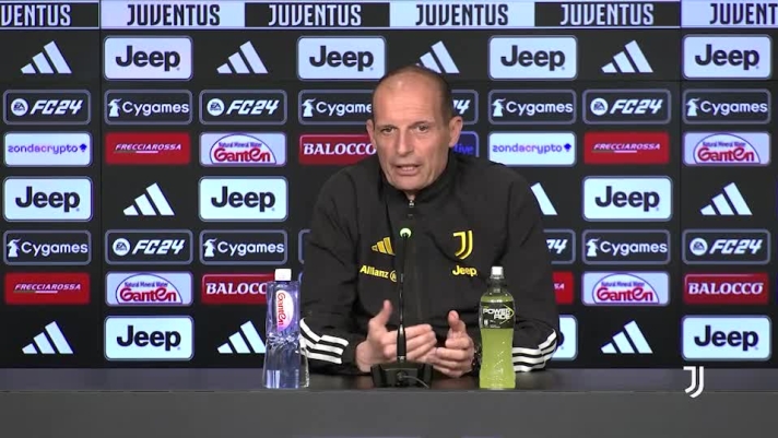 Secondo il tecnico della Juventus il risultato della sfida di San Siro non sarà determinante per l’esito della Serie A.