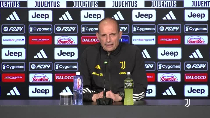 Il tecnico della Juventus sul francese.