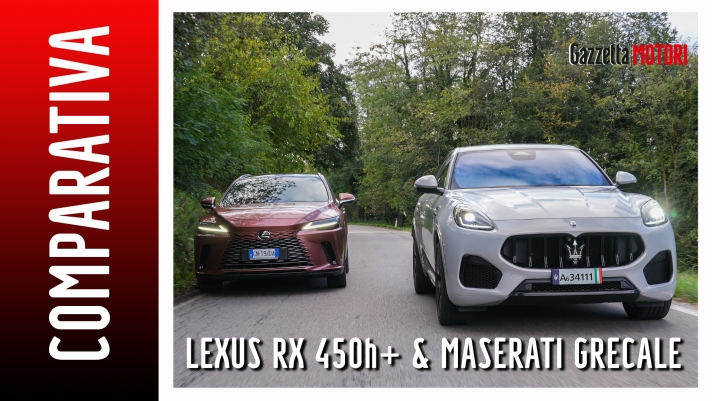 Comparativa Maserati Grecale - Lexus RX 450h