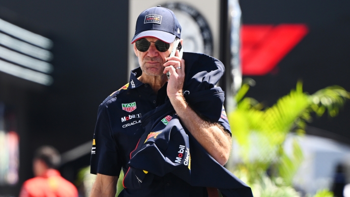 JEDDAH, SAUDI ARABIA - MARCH 08: Adrian Newey, the Chief Technical Officer of Oracle Red Bull Racing walks in the Paddock prior to final practice ahead of the F1 Grand Prix of Saudi Arabia at Jeddah Corniche Circuit on March 08, 2024 in Jeddah, Saudi Arabia. (Photo by Clive Mason/Getty Images)