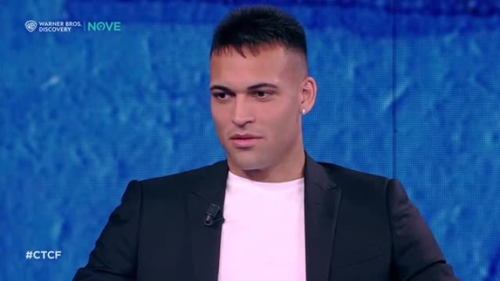 Un estratto della puntata di Che Tempo Che Fa con ospite Lautaro Martinez