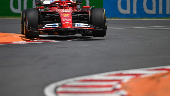 MONTREAL, QUEBEC - JUNE 08: Charles Leclerc of Monaco driving the (16) Ferrari SF-24 on track during final practice ahead of the F1 Grand Prix of Canada at Circuit Gilles Villeneuve on June 08, 2024 in Montreal, Quebec.   Rudy Carezzevoli/Getty Images/AFP (Photo by Rudy Carezzevoli / GETTY IMAGES NORTH AMERICA / Getty Images via AFP)