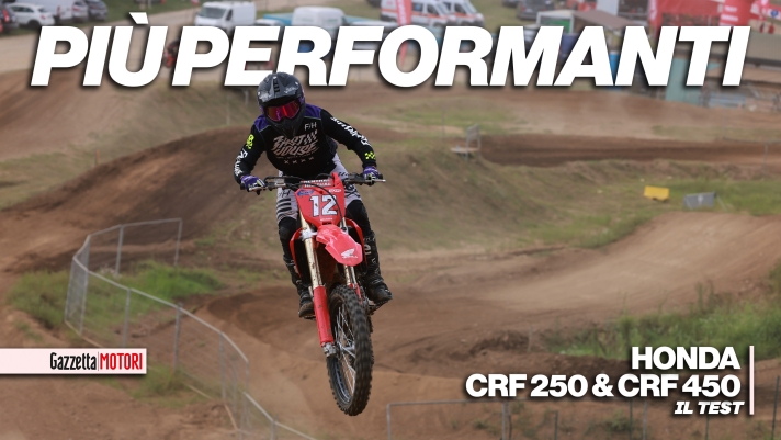 Honda Crf250R e Crf450R 2025: in pista con le cross evolute