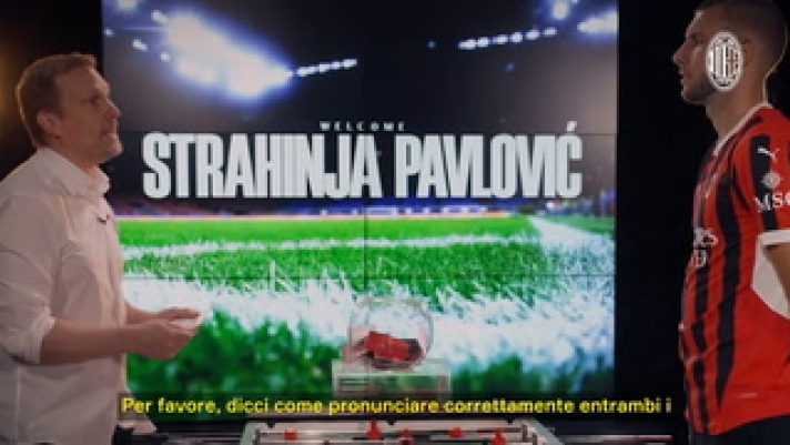 Le prime parole dell’ex Salisburgo Strahinja Pavlovic come nuovo giocatore del Milan.