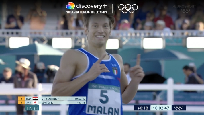 ITA Giorgio Malan bronzo nel Pentathlon (Discovery+)