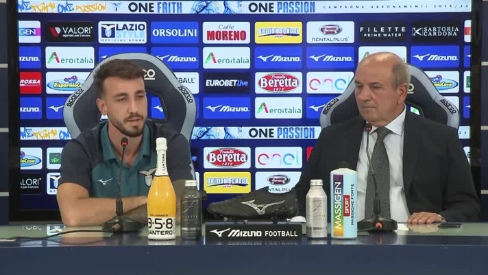 Le parole del calciatore biancoceleste