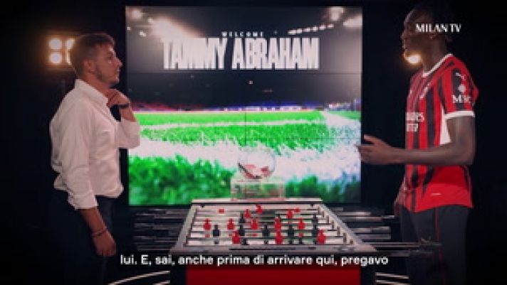 L'intervista al nuovo acquisto del Milan Tammy Abraham, che ha parlato della sua fede e del difficile momento dopo l'infortunio.