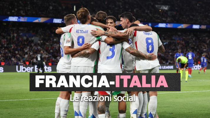 Reazioni social Francia-Italia