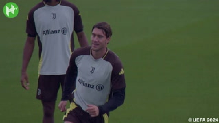 Guarda l'ultima sessione di allenamento della Juventus in vista della sfida col Lipsia in Champions League.