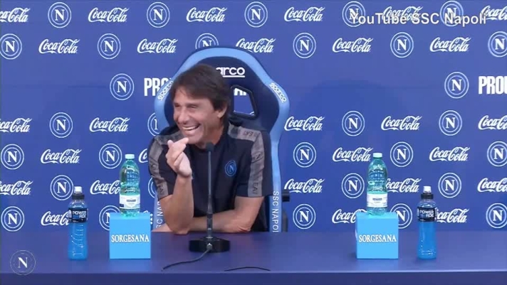 Il tecnico del Napoli in conferenza