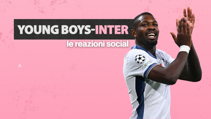 Young Boys-Inter  le reazioni social