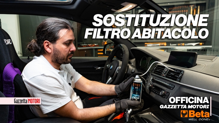 Officina Gazzetta Motori 12 Beta filtro abitacolo Bmw