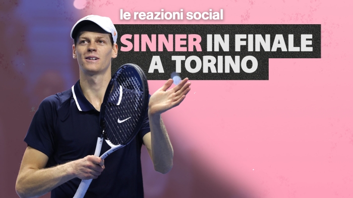 Sinner in finale a Torino
Le reazioni social