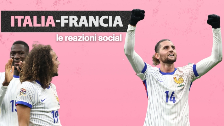 REAZIONI SOCIAL ITALIA-FRANCIA