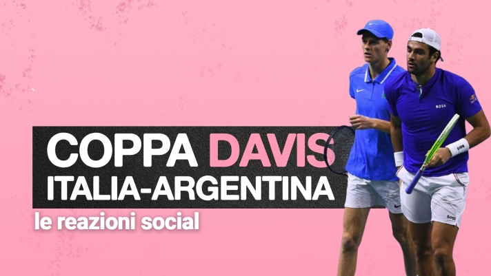 Reazioni social Coppa Davis