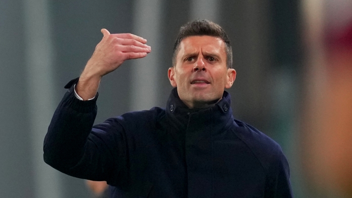 Juventus’ head coach Thiago Motta during  the Serie A soccer match between Juventus and Torino at Allianz Stadium in Turin , North Italy - Saturday , November 09 , 2024. Sport - Soccer . (Photo by Spada/Lapresse)