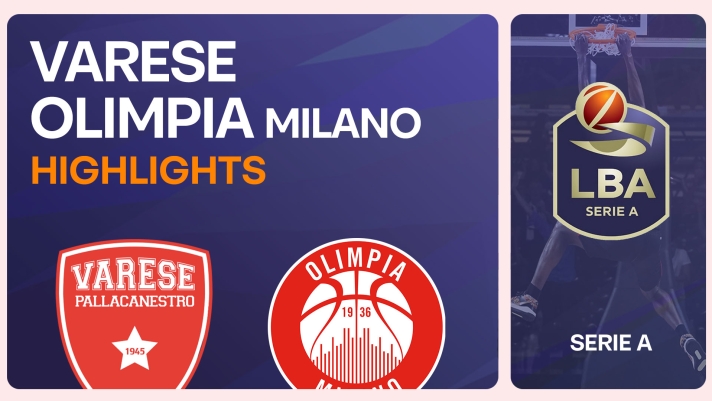 Highlights Varese - Milano