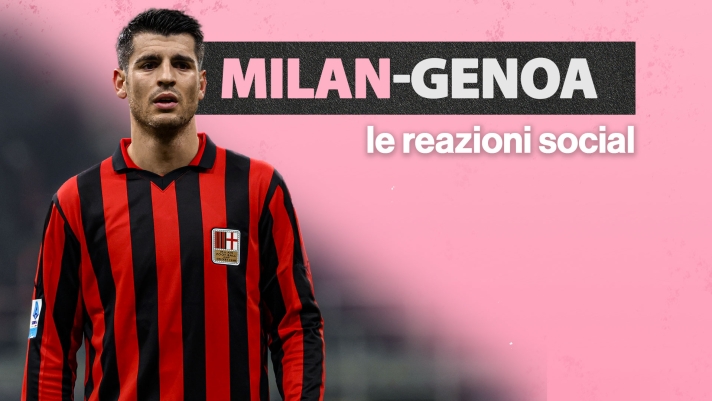 reazioni milan genoa