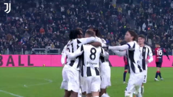 Teun Koopmeiners ha segnato una splendida punizione per aiutare la Juventus a battere il Cagliari 4-0 in Coppa Italia.