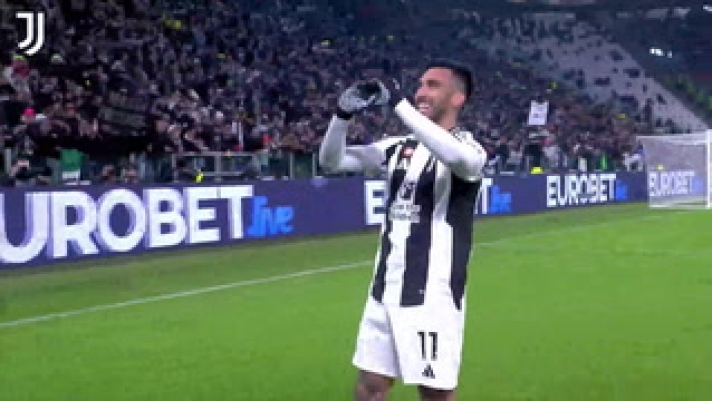 Nicolás González è stato il protagonista della vittoria per 4-0 della Juventus in Coppa Italia contro il Cagliari, segnando un fantastico gol in solitaria per sigillare il passaggio al turno successivo.