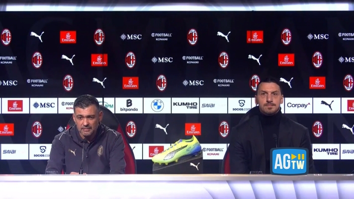 «La decisione dell'esonero l'abbiamo presa dopo la partita e abbiamo fatto un errore a mandarlo in conferenza: chiedo scusa a Paulo e ai tifosi». Zlatan Ibrahimovic, senior advisor del Milan, inizia così la conferenza stampa di presentazione di Sergio Conceiçao, nuovo tecnico del Milan