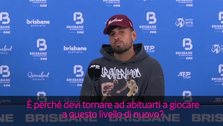 Kyrgios conferenza