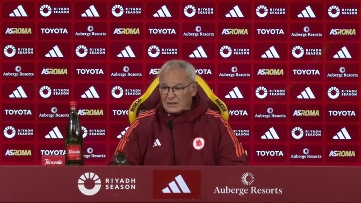 L'allenatore della Roma presenta la sfida contro la Lazio in programma domenica sera all'Olimpico.