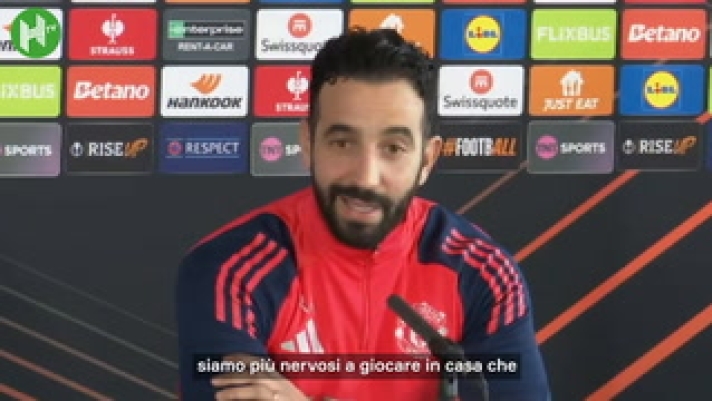 Ruben Amorim ha parlato con i giornalisti a Carrington in vista della partita di Europa League del Manchester United contro i Rangers all'Old Trafford.