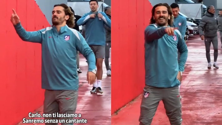 Griezmann balletto Atletico Madrid