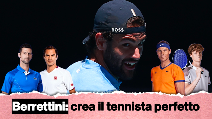 BERRETTINI: CREA IL TENNISTA PERFETTO