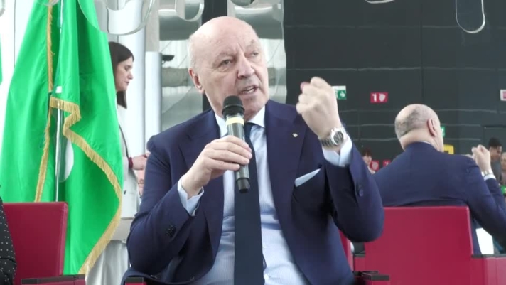 Il presidente dell'Inter  intervenuto al convegno Costituzione e Sport" che si  tenuto a Palazzo Lombardia.