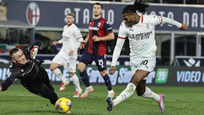 leao gol bologna milan