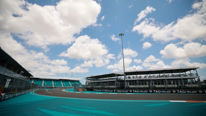 MIAMI, FLORIDA - MAY 01: A general view of Miami International Autodrome during previews ahead of the F1 Grand Prix of Miami at Miami International Autodrome on May 01, 2025 in Miami, Florida. Hector Vivas/Getty Images/AFP (Photo by Hector Vivas / GETTY IMAGES NORTH AMERICA / Getty Images via AFP)