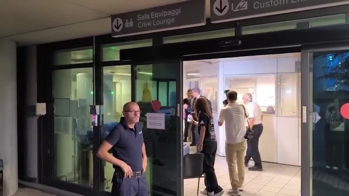 Kenan Yildiz arriving in Turin