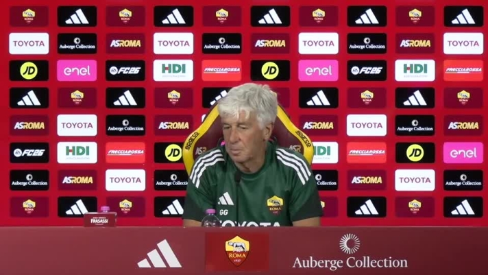 Gasperini in conferenza stampa