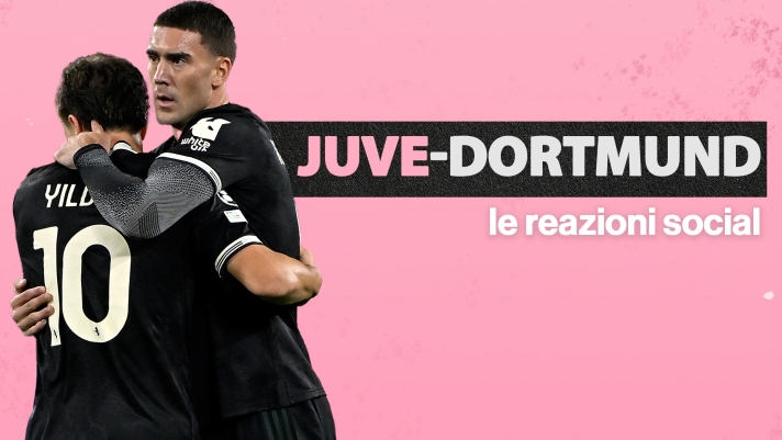 Reazioni social Juve-Dortmund