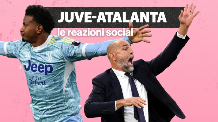 Reazioni social Juve-Atalanta