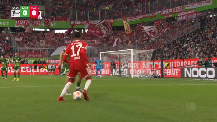  gol "alla Robben" in Wolfsburg-Bayern Monaco